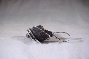 Shungite Grade 1 Hand Wired Pendant (REF:HWES9)