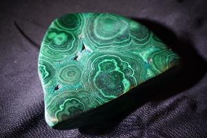 Polished Malachite, from Democratic Republic of Congo (REF:MDRC5)