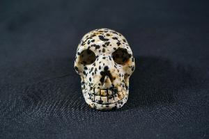 Dalmatian Jasper Skull (REF:CSDJ03)