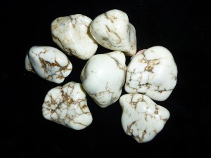 Magnesite - White - Part Tumbled Stone