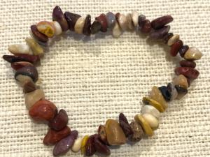 Mookaite - Gemstone Chip Bead Bracelet (Selected)