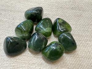 Jade - Nephrite - 8g to 12g Tumbled Stone (Selected)