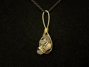 Pyrite from Spain, Hand Wired Pendant (PYESPHW3) 