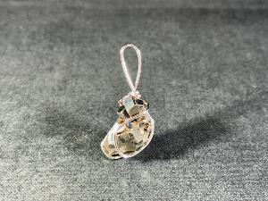 Pyrite from Spain, Hand Wired Pendant (PYESPHW4) 