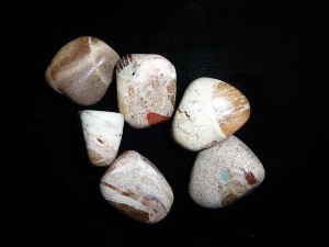 Jasper - Poppy - (medium) Tumbled Stone