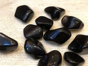 Obsidian - Apache Tear (Black Obsidian) -  up to 5g Tumble Stone (Selected)