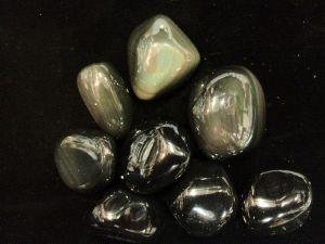 Obsidian - Rainbow Obsidian (USA ) Tumbled Stone (Selected)