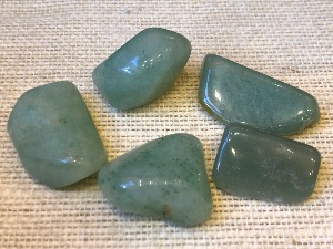 Aventurine - Green - Up to 10g Light Tumbled Stone (Selected)
