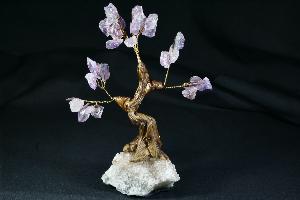 Amethyst Crystal Tree, on Amethyst Base (REF:CTREE-A3)