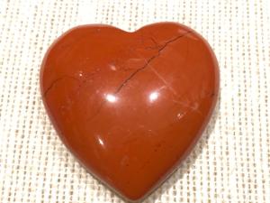 Red Jasper - Polished Heart ( Ref. H3)