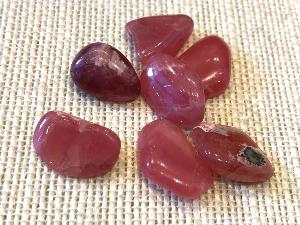 Rhodochrosite  - "A" Grade Argentina Tumbled Stone (Selected)