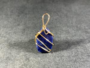 Sodalite Hand Wired Pendant (REF:SODPEN2)