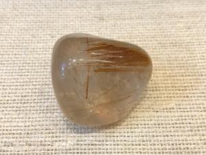 Rutilated Quartz, Boxed Tumbled Stone (Ref TB126)