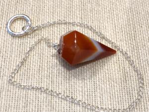 Carnelian - Banded  Pendulum (ref p38)