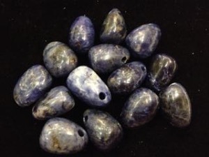 Drilled - Sodalite - Tumbled stone (Selected)