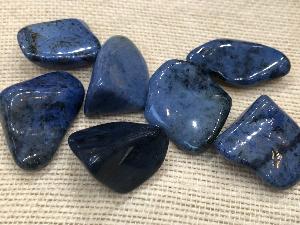 Dumortierite (Dark)  - 5g to 10g Tumbled Stone (Selected)