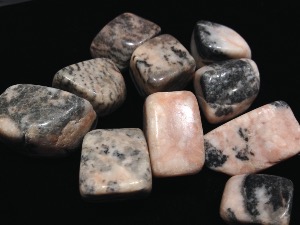 Jasper - Zebra - Pink - Tumbled Stone