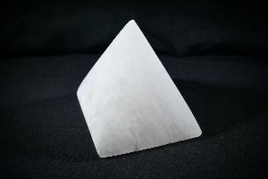 Selenite Pyramid, from Morocco (REF:SP1)