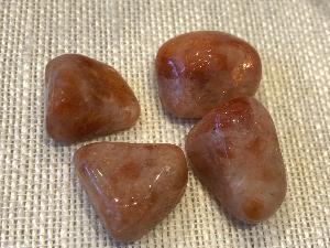 Sunstone - A -  7g to 10g, 1.5 to 2cm Tumbled Stone. (Selected)