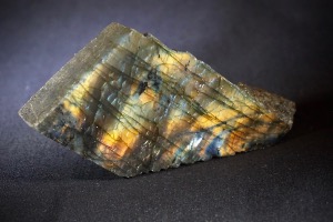 Labradorite (Half Polished/Half Rough) from Madagascar (No.82)