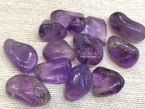 Amethyst - Meduim colour - 6g to 14g Tumbled Stone (Selected)