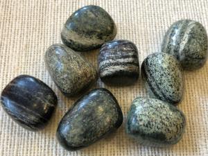 Chrysotile in Serpentine - 10g to 15g Tumbled Stone (Selected)