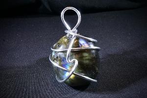 Hand Wired Polished Labradorite (REF:HWPL5)