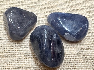 Iolite - (Cordierite - Water Sapphire) 10g to 17g Tumble Stone (Selected)