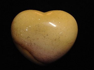Mookaite Jasper - Polished Heart  ( ref 155 )