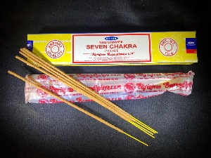 Nag Champa Seven Chakra Incense Sticks