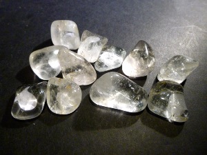 Topaz - Silver - Tumbled Stone (Selected)