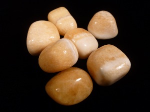 Aragonite - Yellow - Tumbled Stone (Selected)