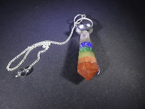 Multi Stone Chakra Pendulum