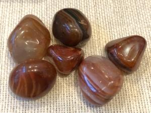 Carnelian - Brown - 7g to 17g Tumbled Stone (Selected)
