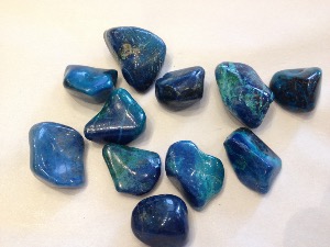 Chrysocolla - 'A' Grade 5g to 10g Tumbled Stone (Selected)