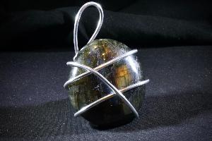 Hand Wired Polished Labradorite (REF:HWPL1)