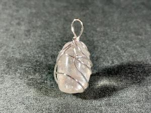 Optical Calcite Hand Wired Pendant (REF:OPTCAL1)