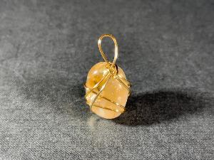 Citrine Hand Wired Pendant (REF:HWCCP2)