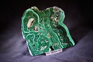 Polished Malachite, from Democratic Republic of Congo (REF:MDRC7)