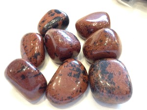 Obsidian - Mahogany - 2 to 3 cm Tumbled Stone