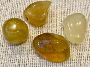 Opal - Golden Yellow - 6g to 10g Tumbled Stone (Selected)
