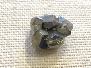 Pyrite Cube Cluster, La Rioja, Spain (Ref RPyr10)