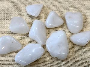 Quartz - Snow Quartz - Up to 10g Tumbled Stone