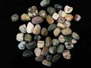 Jasper - Ocean (Orbicular) - small Tumbled Stone