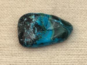 Chrysocolla and Malachite, Boxed Tumbled Stone (ref.BT104)