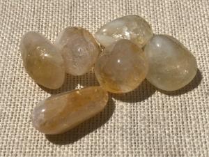 Citrine - Pale Colour - 6g to 15g Tumbled Stone (Selected)