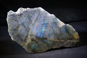 Labradorite (Half Polished/Half Rough), from Madagascar  (REF:L5)