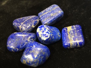 Lapis Lazuli - Afghanistan - 1.5  to 2.5 cm, 6 to 10g - Tumbled Stone