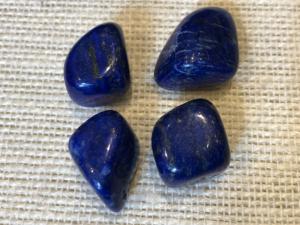 Lapis Lazuli - Afghanistan - 1 to 1.5 cm, 3g to 6g - Tumbled Stone (Selected)