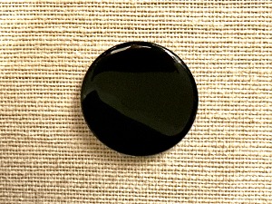 Obsidian -Black - Small Mirror - (Ref Sel)